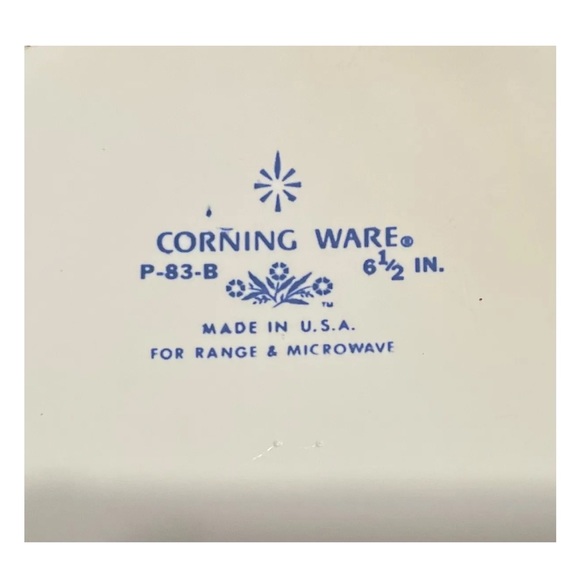 12pc lot Vintage Corningware p-83-b Great Condition! 6 dishes with 6 lids